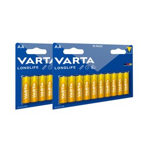 Baterie AA LR6 VARTA Longlife (20 szt.)